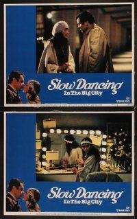 4h626 SLOW DANCING IN THE BIG CITY 8 LCs '78 Paul Sorvino & sexy Anne Ditchburn!