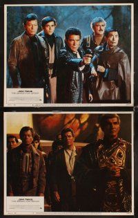 4h651 STAR TREK III 8 LCs '84 The Search for Spock, William Shatner, DeForest Kelley, James Doohan