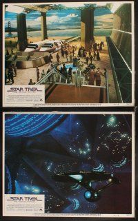 4h649 STAR TREK 8 LCs '79 William Shatner, Leonard Nimoy, DeForest Kelly, Persis Khambatta