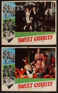 4h681 SWEET CHARITY 8 LCs '69 Bob Fosse musical starring Shirley MacLaine!