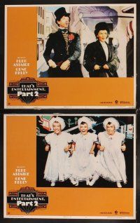 4h703 THAT'S ENTERTAINMENT PART 2 8 LCs '75 Fred Astaire, Gene Kelly & classic MGM scenes!