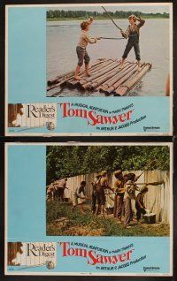 4h720 TOM SAWYER 8 LCs '73 Johnny Whitaker & young Jodie Foster in Mark Twain's classic story!