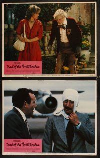 4h733 TRAIL OF THE PINK PANTHER 8 LCs '82 Peter Sellers, Blake Edwards, Herbert Lom, Capucine