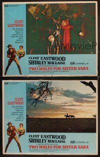4h967 TWO MULES FOR SISTER SARA 3 LCs '70 gunslinger Clint Eastwood & Shirley MacLaine!