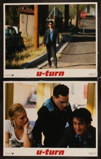 4h746 U TURN 8 LCs '97 directed by Oliver Stone, Sean Penn, Jennifer Lopez, film noir!