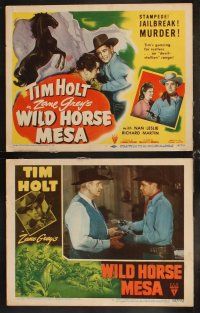 4h790 WILD HORSE MESA 8 LCs '48 Tim Holt, Nan Leslie, from Zane Grey Novel!