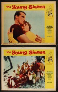 4h809 YOUNG SINNER 8 LCs '65 Tom Laughlin pre-Billy Jack, casual sins and careless loves!