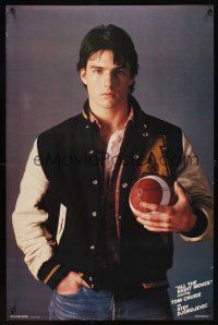 4j697 ALL THE RIGHT MOVES commercial poster '83 high school football player Tom Cruise!