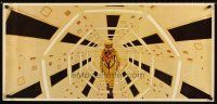 4j171 2001: A SPACE ODYSSEY set of 3 Italian special 18x40s '68 Kubrick, Cinerama images!