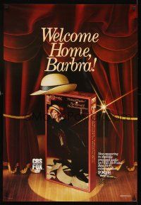 4j645 BARBRA STREISAND PUTTING IT TOGETHER video poster '86 welcome home!