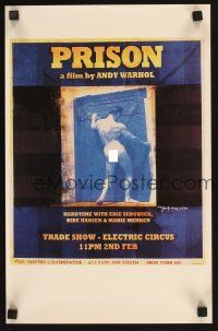 4j167 PRISON English special 11x17 '65 Andy Warhol prison drama, Edie Sedgwick!