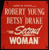 4j063 SECOND WOMAN special 25x26 '50 Robert Young & Betsy Drake, film noir!