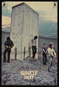 4j567 WHO 20x30 music poster '71 great image of the band post relief, Who's Next!