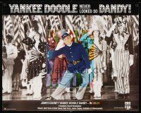 4j689 YANKEE DOODLE DANDY video poster R86 James Cagney classic patriotic biography of Cohan!
