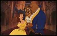 4j073 BEAUTY & THE BEAST set of 8 special 17x27s '91 images from Walt Disney cartoon classic!