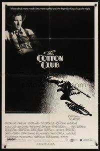 4m188 COTTON CLUB 1sh '84 Francis Ford Coppola, Richard Gere, cool image of tommy gun!