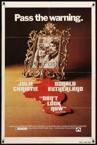 4m241 DON'T LOOK NOW 1sh '74 Nicolas Roeg directed, Julie Christie, Donald Sutherland!