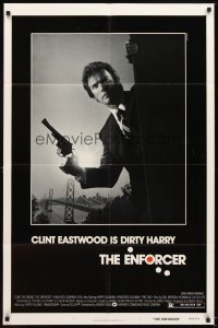 4m260 ENFORCER 1sh '76 photo of Clint Eastwood as Dirty Harry by Bill Gold!