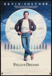 4m290 FIELD OF DREAMS DS 1sh '89 Kevin Costner baseball classic, if you build it, they will come