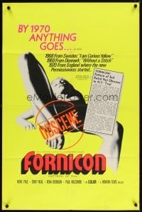 4m308 FORNICON 1sh '67 George Harrison Marks directed, Yvonne Paul, Fornicon!