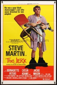 4m427 JERK style B 1sh '79 wacky Steve Martin is the son of a poor black sharecropper!