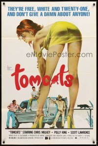 4m916 TOMCATS 1sh '77 classic super sexy artwork, don't give a damn about anyone!