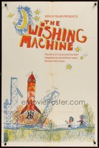4m975 WISHING MACHINE 1sh '67 Josef Pinkava's Automat na Prani, sci-fi space fantasy!