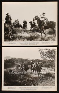 4p906 CALIFORNIA 2 8x10 stills '46 great images of Ray Milland & cowboys on horses!