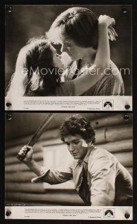 4p925 FRIDAY THE 13th 2 8x9.5 stills '80 includes a great close up of Kevin Bacon!