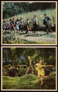 4p224 FINIAN'S RAINBOW 2 color 7.75x9.75 stills '68 Fred Astaire & Petula Clark!