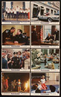4p147 POLICE ACADEMY 8 8x10 mini LCs '84 Steve Guttenberg, Bubba Smith, Michael Winslow