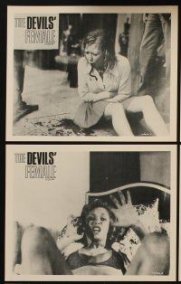 4p649 BEYOND THE DARKNESS 6 8x10 stills '74 The Devils' Female, wild horror images!