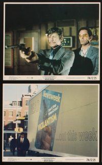 4p060 DEATH WISH 8 8x10 mini LCs '74 judge, jury & executioner, one signed by Charles Bronson!