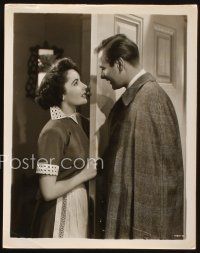 4p920 FATHER OF THE BRIDE 2 8x10 stills '50 Elizabeth Taylor in candid with Spencer Tracy!