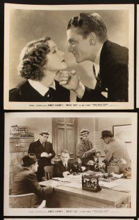 4p539 GREAT GUY 8 8x10 stills '36 great images of tough James Cagney & pretty Mae Clarke!