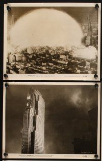 4p674 INVASION U.S.A. 6 8x10 stills '52 wild images of nuclear disaster in New York City!