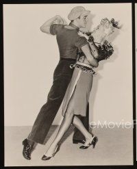 4p869 PIN UP GIRL 3 7.5x9.5 stills '44 wonderful images of sexy Betty Grable & Hermes Pan dancing!