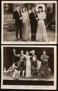 4p879 SHOW BUSINESS 3 8x10 stills R50 Eddie Cantor, George Murphy, sexy Constance Moore!