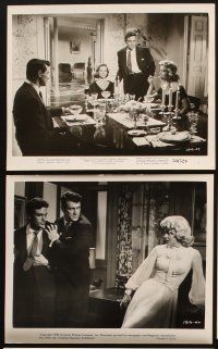 4p446 WRITTEN ON THE WIND 11 8x10 stills '56 Rock Hudson, sexy Dorothy Malone & Robert Stack!