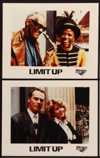 4p096 LIMIT UP 8 color 8x10 stills '89 Dean Stockwell, Nancy Allen, Ray Charles!