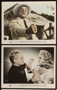 4p031 LION IS IN THE STREETS 10 color 8x10 stills '53 James Cagney, Anne Francis, Raoul Walsh