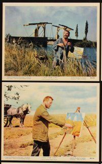 4p019 LUST FOR LIFE 12 color 8x10 stills '56 Kirk Douglas as artist Vincent Van Gogh, Anthony Quinn