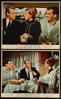 4p206 WALK DON'T RUN 4 color 8x10 stills '66 Cary Grant, Samantha Eggar, Jim Hutton