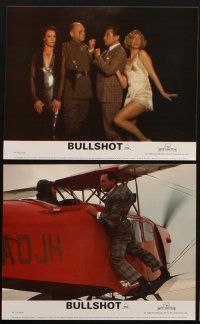 4p053 BULLSHOT 8 color English FOH LCs '83 wacky English parody of the Bulldog Drummond series!