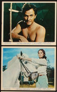 4p141 MAIN ATTRACTION 8 color English FOH LCs '62 many images of Pat Boone & sexy Nancy Kwan!