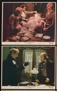 4p072 FRANKENSTEIN & THE MONSTER FROM HELL 8 8x10 mini LCs '74 Peter Cushing, David Prowse