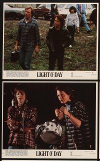 4p095 LIGHT OF DAY 8 8x10 mini LCs '87 Michael J. Fox, Gena Rowlands, rocker Joan Jett!