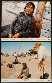 4p099 LITTLE BIG MAN 8 8x10 mini LCs '71 Dustin Hoffman, Faye Dunaway, directed by Arthur Penn!