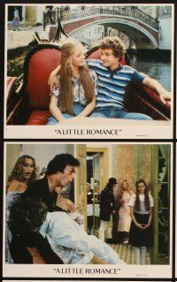 4p103 LITTLE ROMANCE 8 8x10 mini LCs '79 George Roy Hill story of young lovers & man who helps them