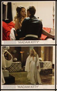 4p136 MADAM KITTY 8 8x10 mini LCs '76 x-rated, Ingrid Thulin is depraved, decadent & damned!
